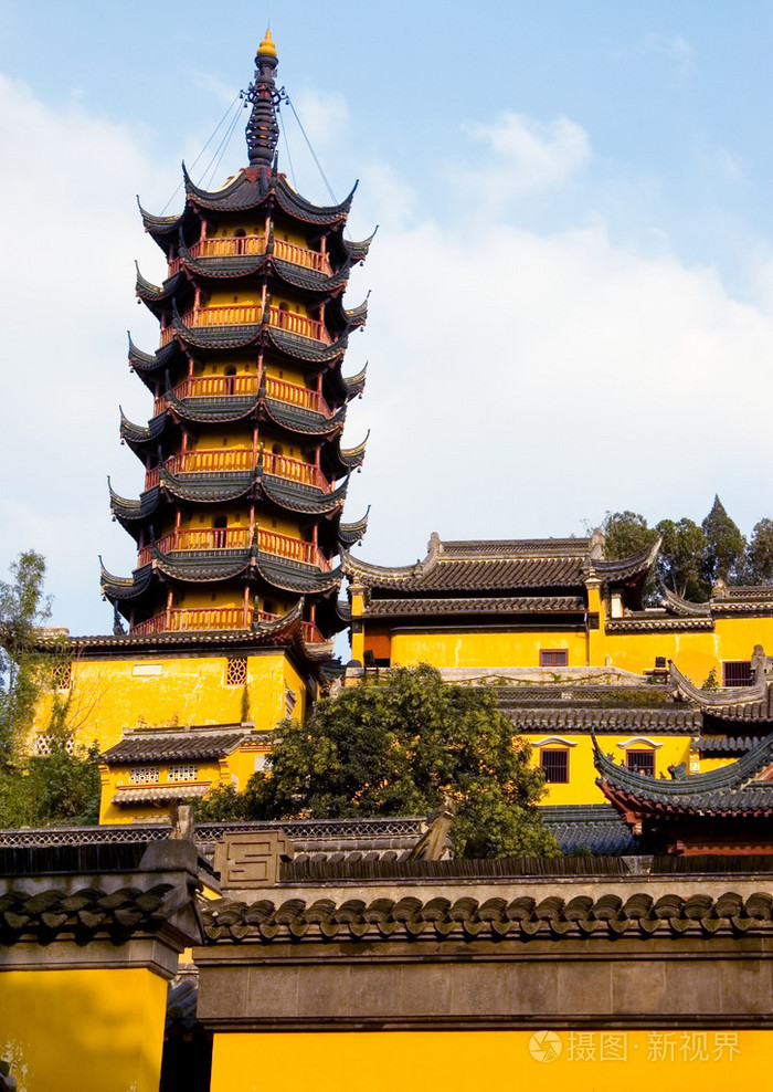 中国的佛教寺庙和宝塔