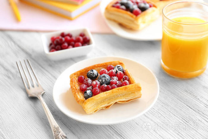 板的可口的点心