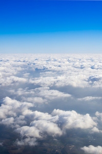 蓝色的天空背景