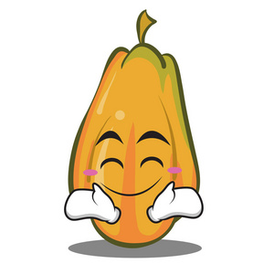 卡通人物的木瓜图片