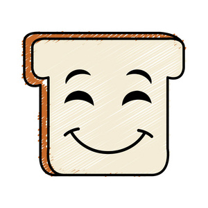 美味烤面包面包图标