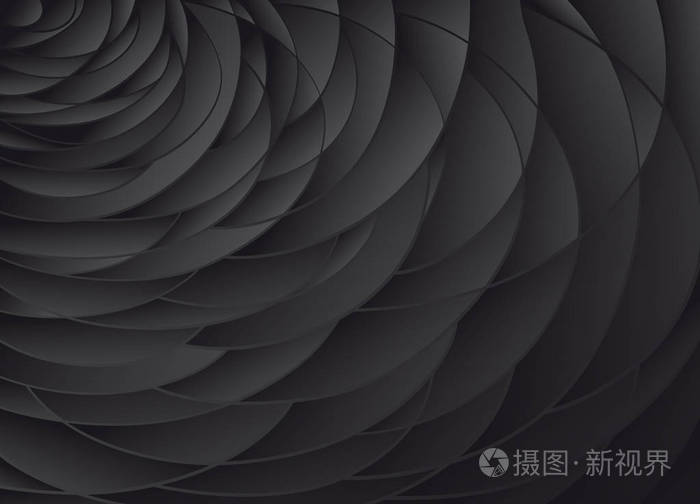 黑色纹理.波浪背景