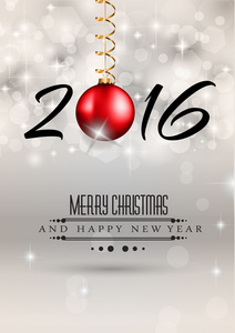 2016 快乐圣诞和新年快乐