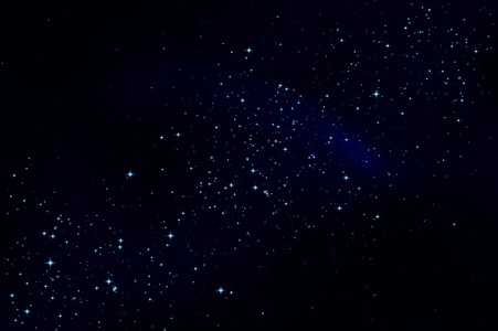 夜空繁星图片