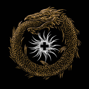 衔尾蛇图腾图片