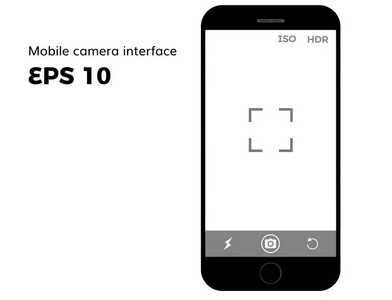 手机相机聚焦屏幕照片