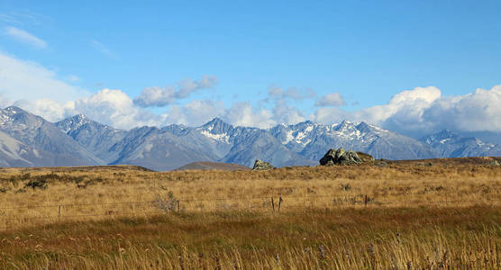 南阿尔卑斯山全景