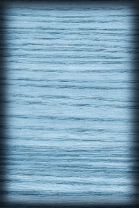 天然橡木木材漂白和染色海洋蓝色小插图 Grunge 纹理样本