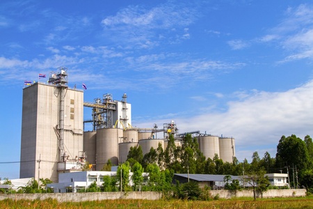 水泥厂输送带图片