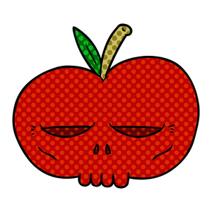 一串苹果插画图片-一串苹果插画素材-一串苹果插画插画-摄图新视界