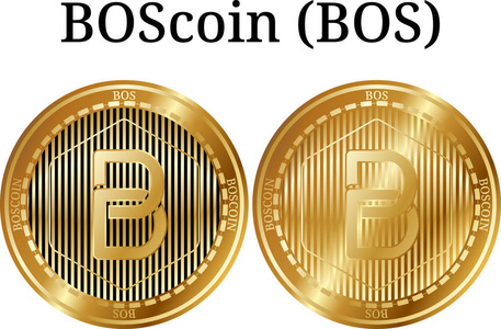 一套实物金币BoscoinBos