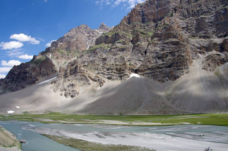 山水之间 Sonamarg 和吉尔在拉达克，印度