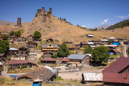 佐治亚州 Tusheti Omalo 村