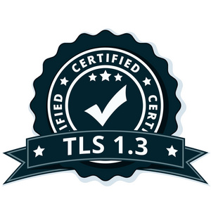 Tls 1.3 认证的标签与黑丝带, 载体, 例证