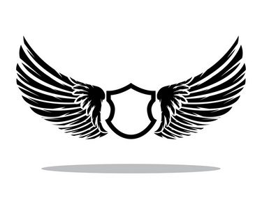 无缝模式与翅膀的恶魔, 神秘的符号和魔鬼头骨白色.