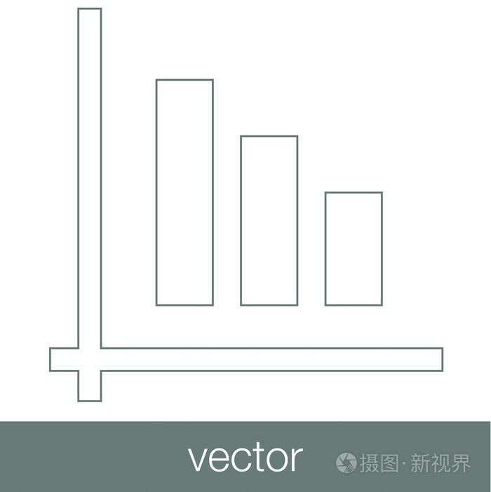 增长现金流量计划概念图标。股票图图 w