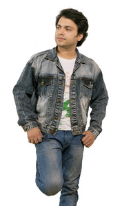 印度的男模特，穿件夹克 danim