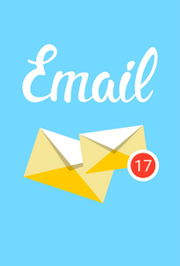 信封的电子邮件收件箱邮件发送商务邮件