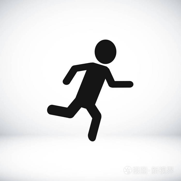 正在运行的男人图标