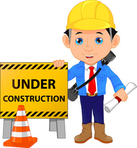 卡通建筑师图片