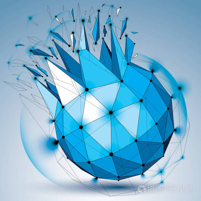 低多边形变形物体