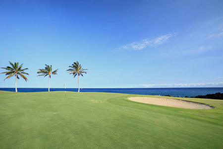 高尔夫球场在热带地区