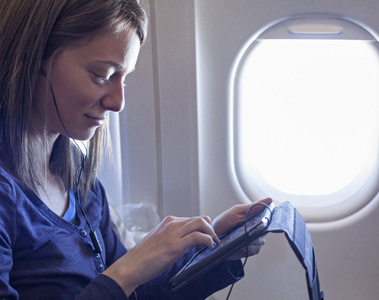 飞机乘客恐慌图片