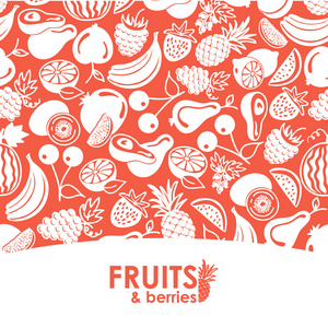 水果和浆果的图标