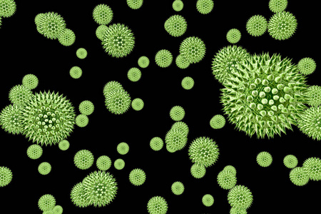 花粉粒图片 花粉粒素材 花粉粒插画 摄图新视界