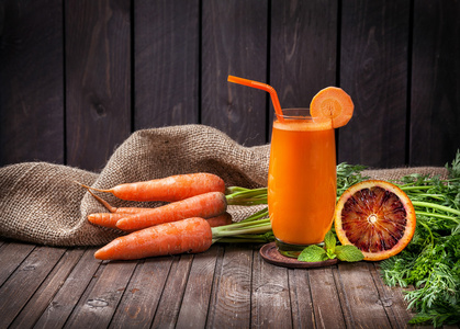 胡萝卜鸡尾酒图片