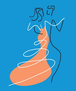 舞厅舞蹈艺术线条照片