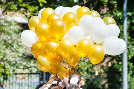大堆的气球图片