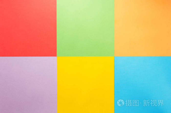 抽象五颜六色的纸背景