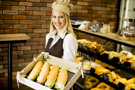 面包店女工