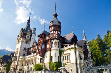 Pele Castle. Sinaia, Romania.