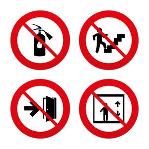 紧急出口图标照片