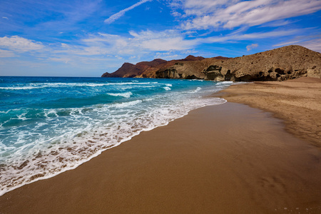 Cabo de Gata 阿尔梅里亚 Playa del Monsul 海滩