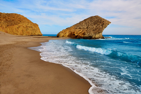 Cabo de Gata 阿尔梅里亚 Playa del Monsul 海滩