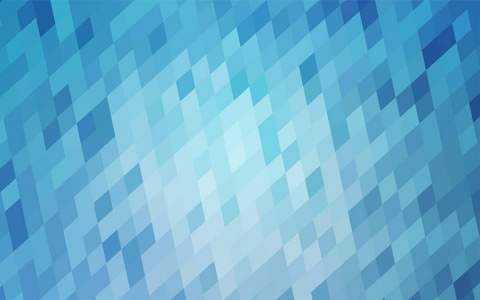 蓝色的光矢量多边形设计模式。包括在折纸样式的渐变填充矩形