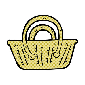 漫画卡通篮子照片