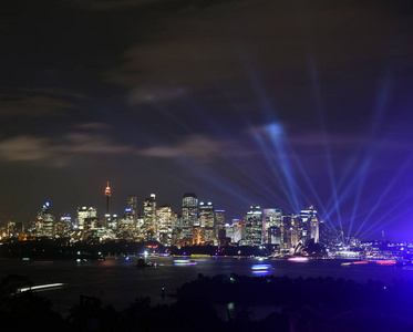 悉尼城市景观生动悉尼光影展图片