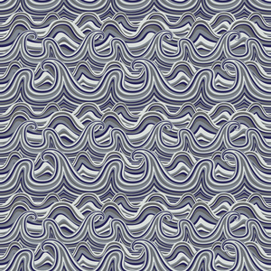 无缝的波浪模式。矢量图波 江海洋 壁纸 装饰
