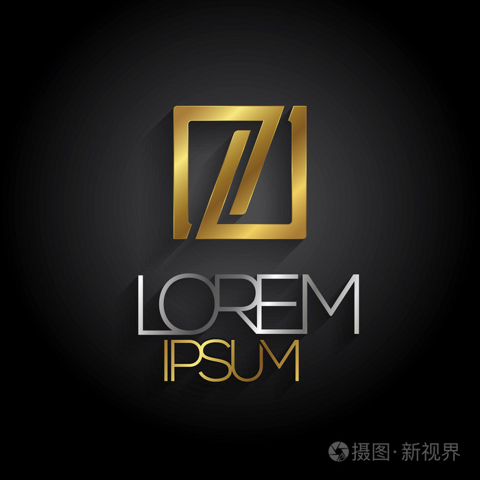 抽象字母 z 标志