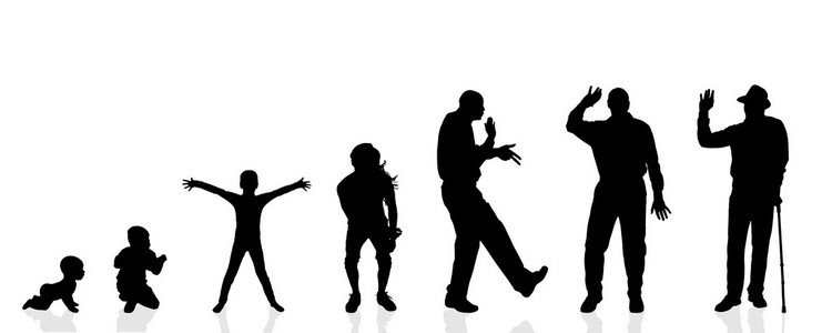 剪影一代男人照片