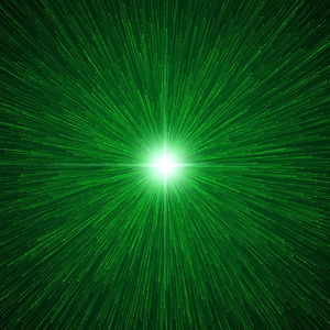 释放的粒子光束照片