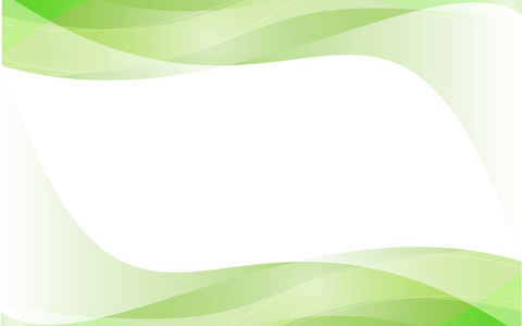 绿波矢量设计白色背景