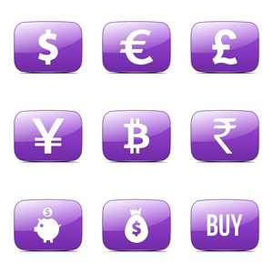 货币符号图标集