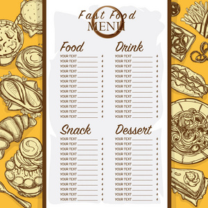 法式炸薯条顶视图图片