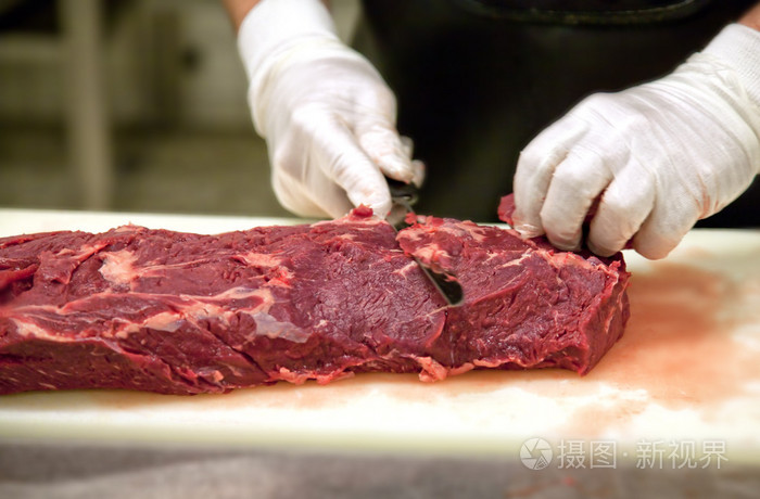 屠夫切肉