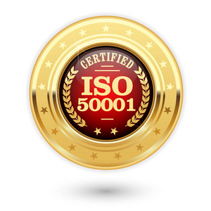 Iso 50001 认证的奖牌能源管理